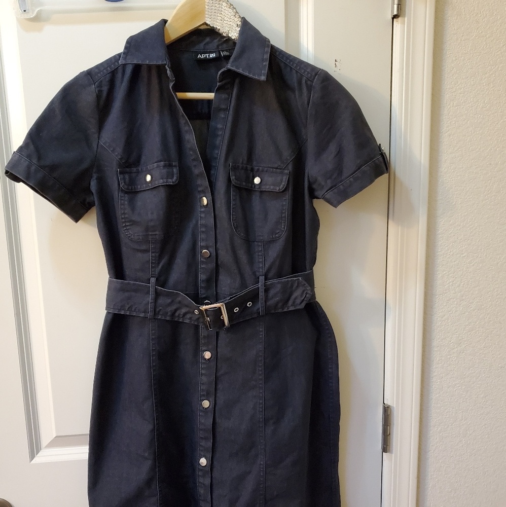 A.P.T 9 JEAN DRESS